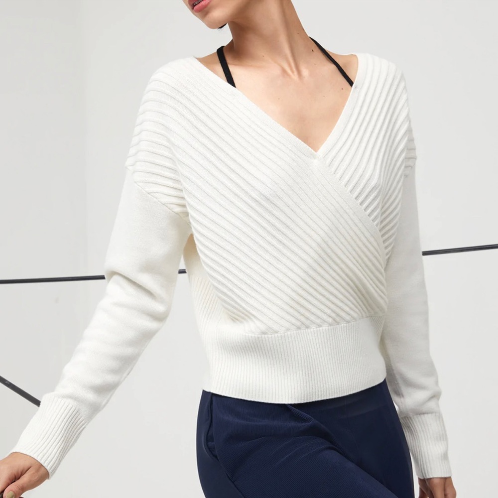 Doverist Rib Knit Joy Sweater